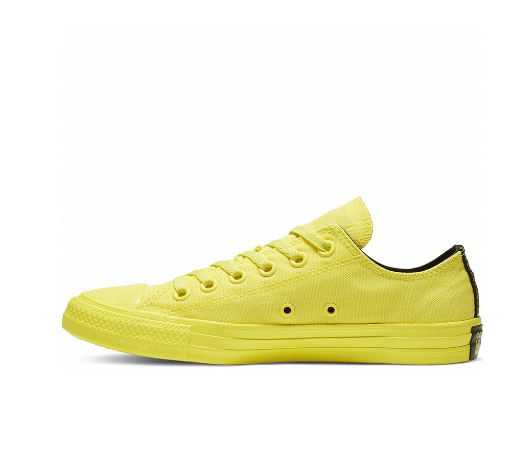 Tenis Converse x OPI Chuck Taylor All Star Cano Baixo Mulher Amarelas 208367YMT